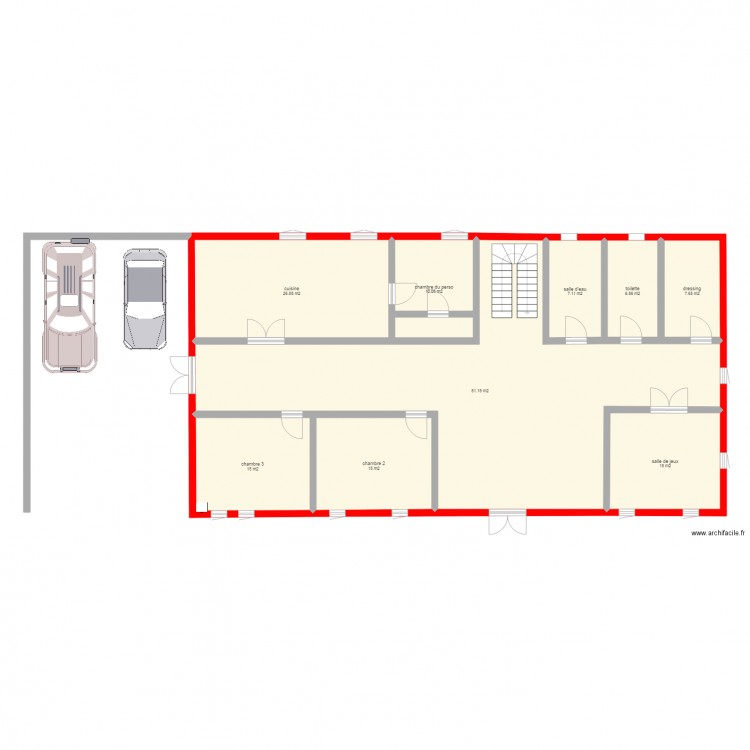 ferme 3. Plan de 0 pièce et 0 m2