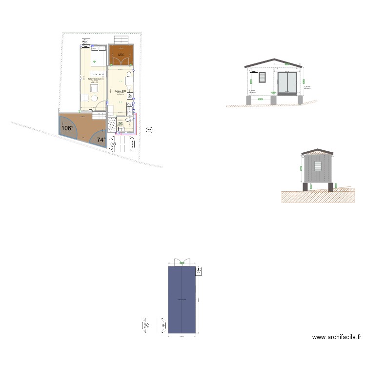 conteneur. Plan de 0 pièce et 0 m2