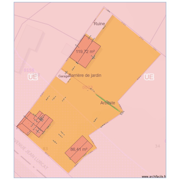 Brive 2. Plan de 0 pièce et 0 m2