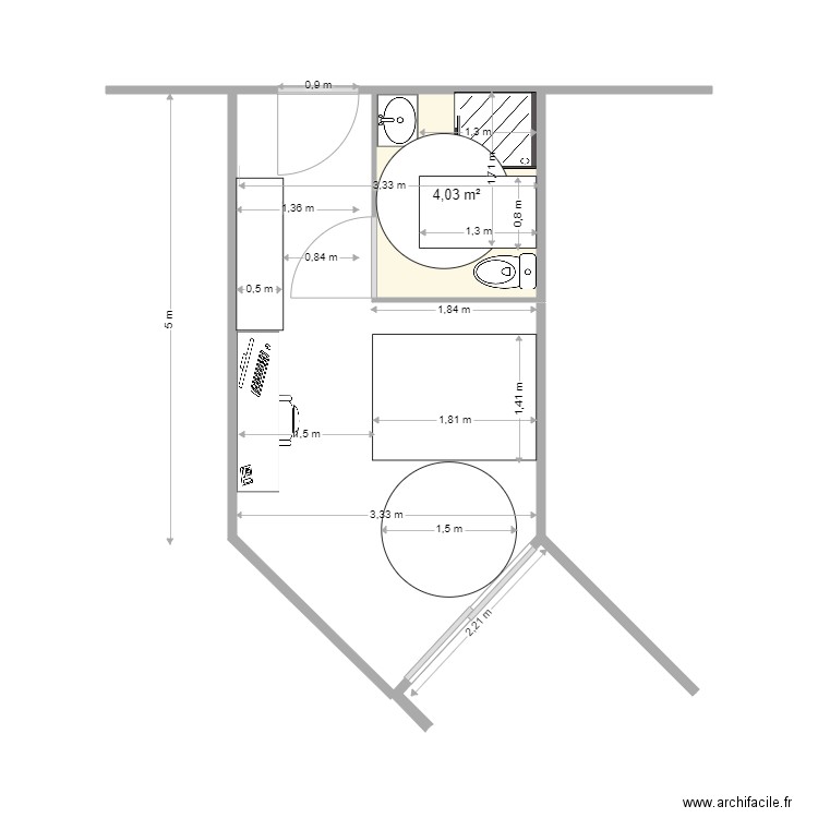 COTE CHALET 4. Plan de 0 pièce et 0 m2