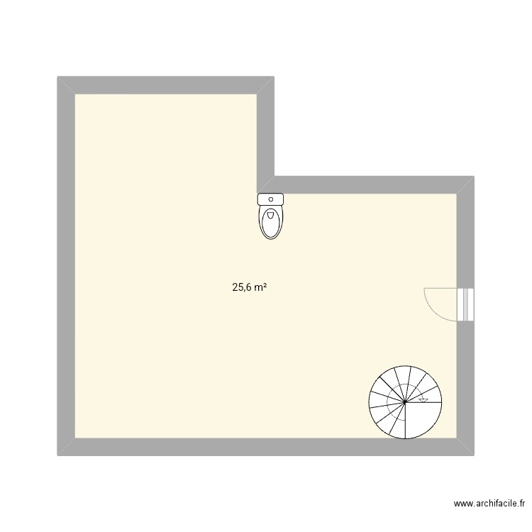 Dossier EP3 Liloo Examen. Plan de 1 pièce et 26 m2