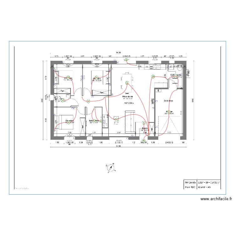 CAROLO BOYER. Plan de 0 pièce et 0 m2