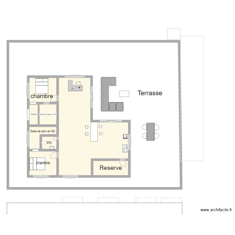 MAISON IDEALE. Plan de 9 pièces et 521 m2