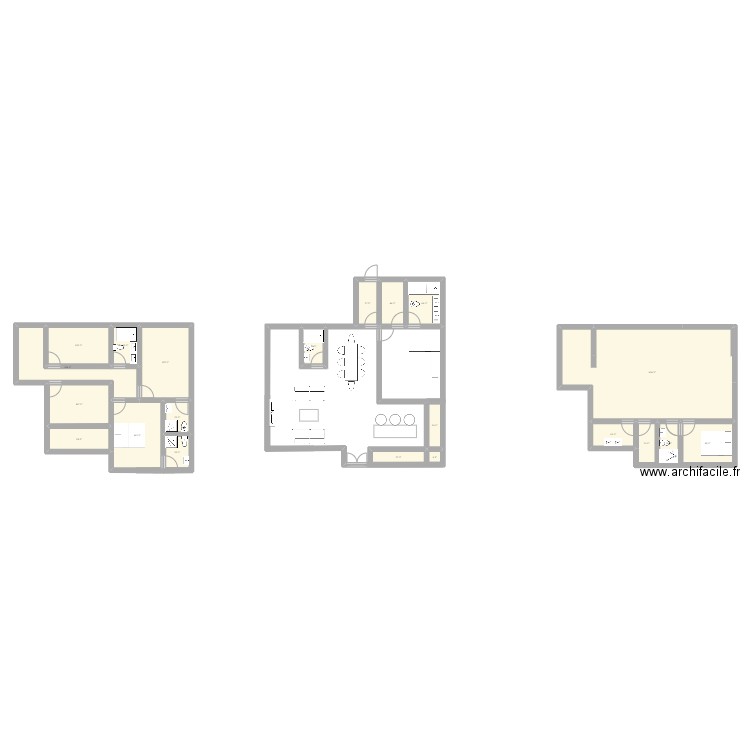 27 Esmond2. Plan de 21 pièces et 174 m2