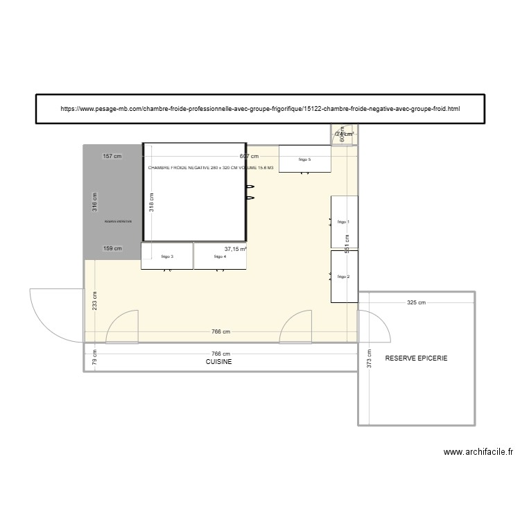 PROJET VERSION 3 BAUDUEN. Plan de 6 pièces et 71 m2