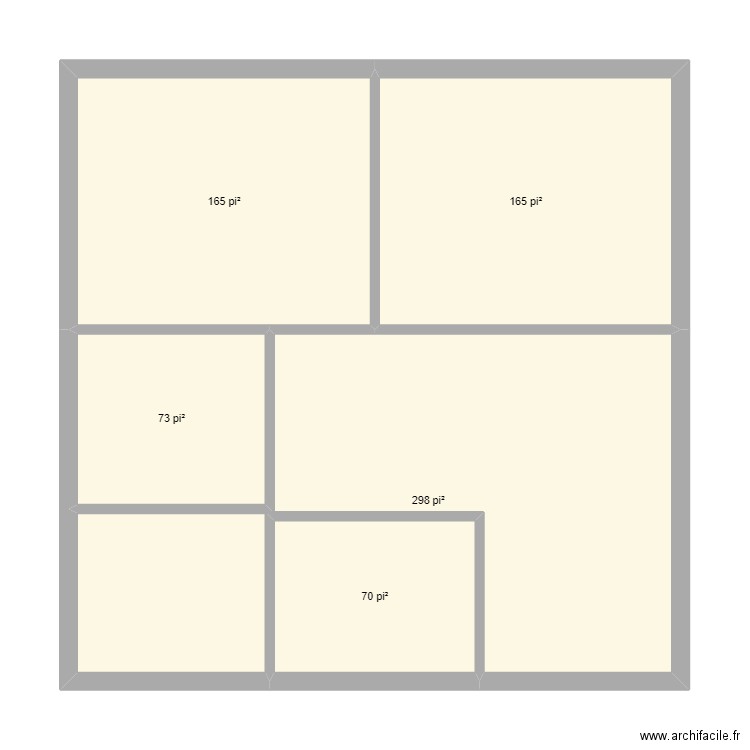 Maison 2024 . Plan de 5 pièces et 72 m2