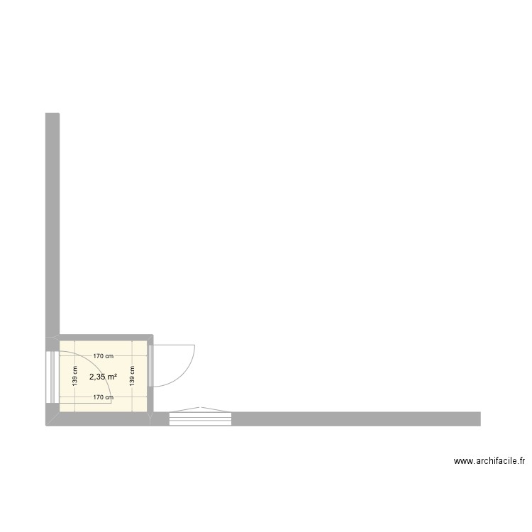 sas entrée. Plan de 0 pièce et 0 m2