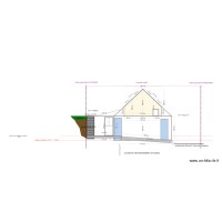 PC3_plans en coupe_pignon sud habitation principale