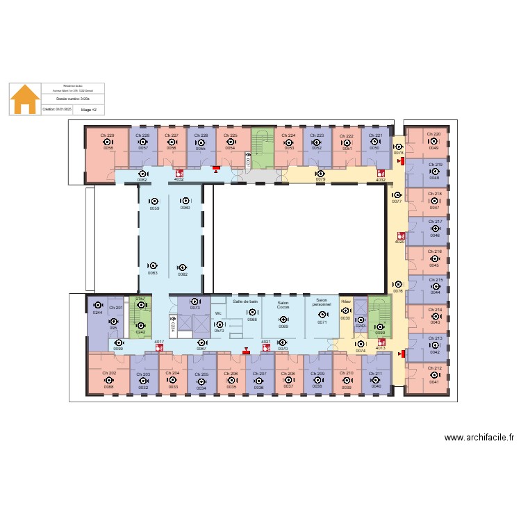 Résidence du lac +2. Plan de 0 pièce et 0 m2