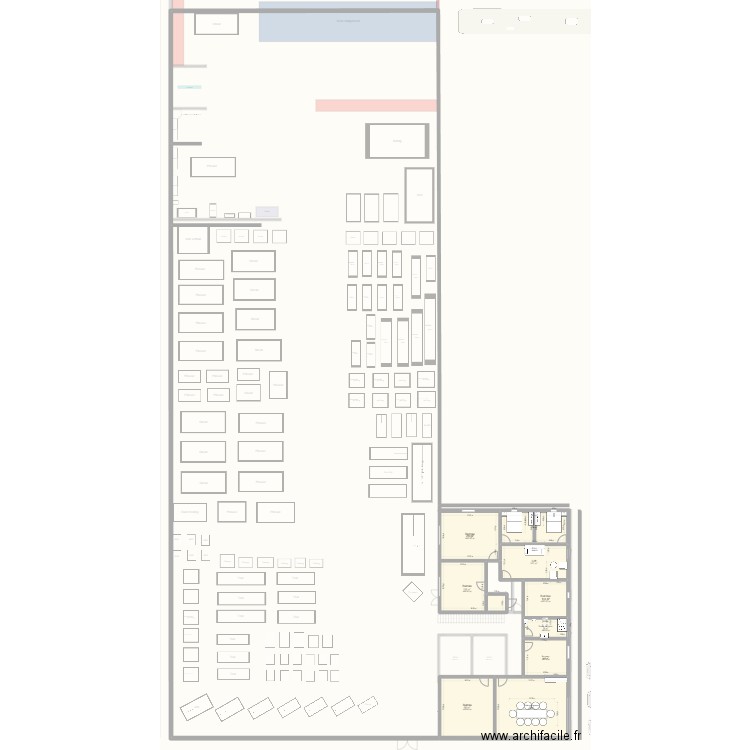 sdg6. Plan de 18 pièces et 1454 m2