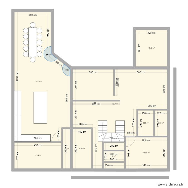 Maison Nangy 05.01.25. Plan de 11 pièces et 162 m2