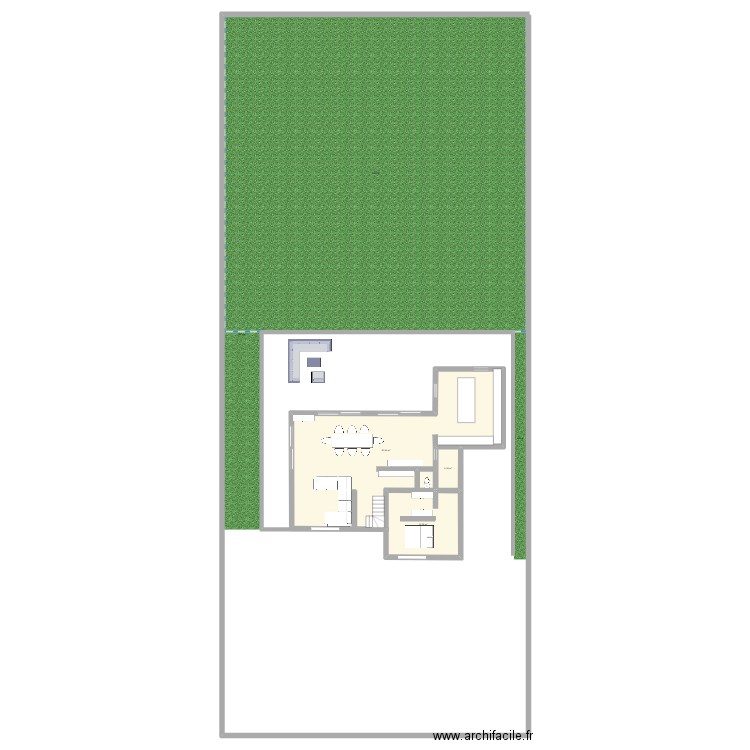 Nouvelle construction 2. Plan de 3 pièces et 113 m2