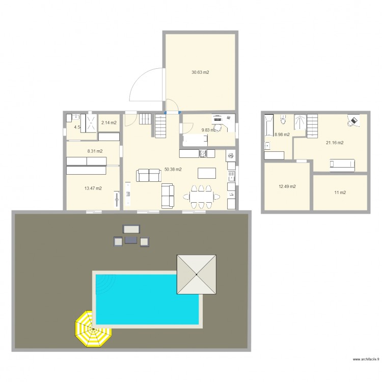 plan maison 8 juillet 2015 2. Plan de 0 pièce et 0 m2