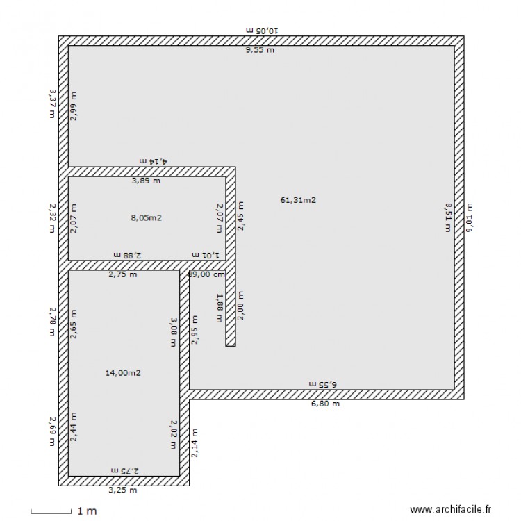 rez de chaussez. Plan de 0 pièce et 0 m2