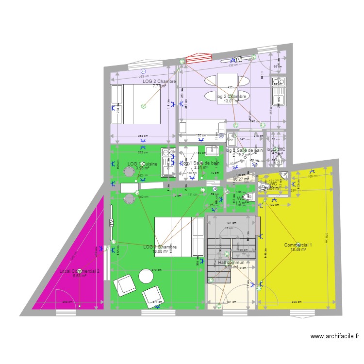 plan garigas  proposition 3. Plan de 0 pièce et 0 m2