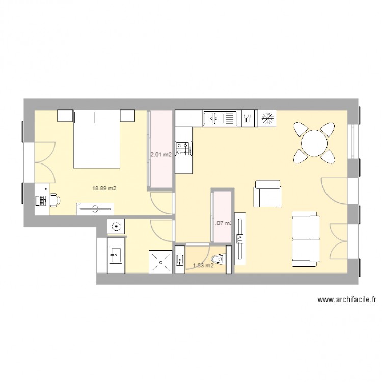 Plan Maison 55m2 Plan Dessin Par PhoenixGold