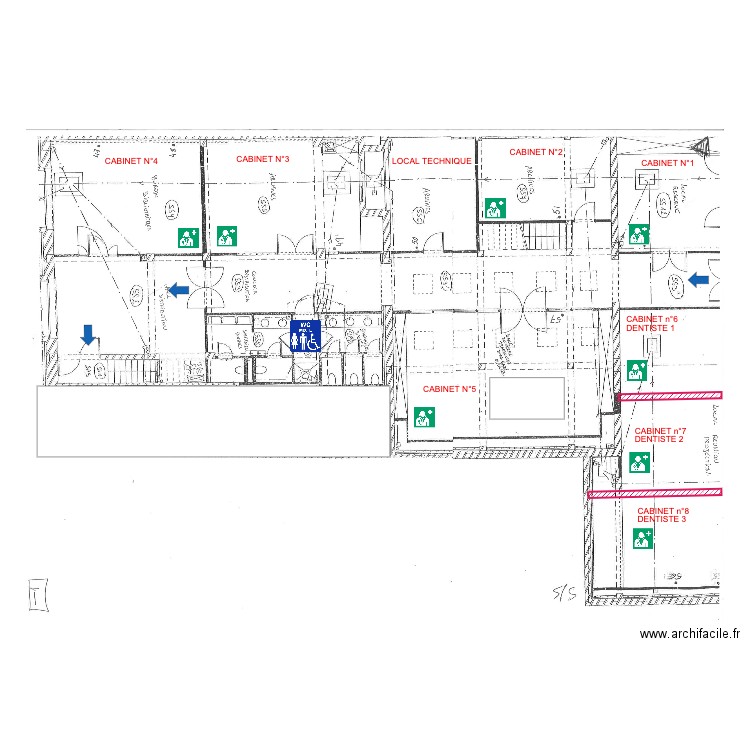 MAISON MEDICAL SS 2. Plan de 0 pièce et 0 m2