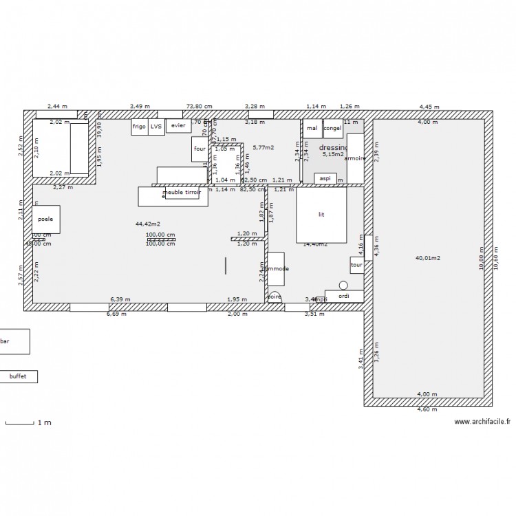 maelys projet. Plan de 0 pièce et 0 m2