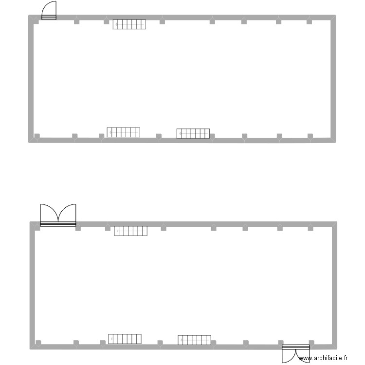 A06B 238G MSSA. Plan de 2 pièces et 224 m2