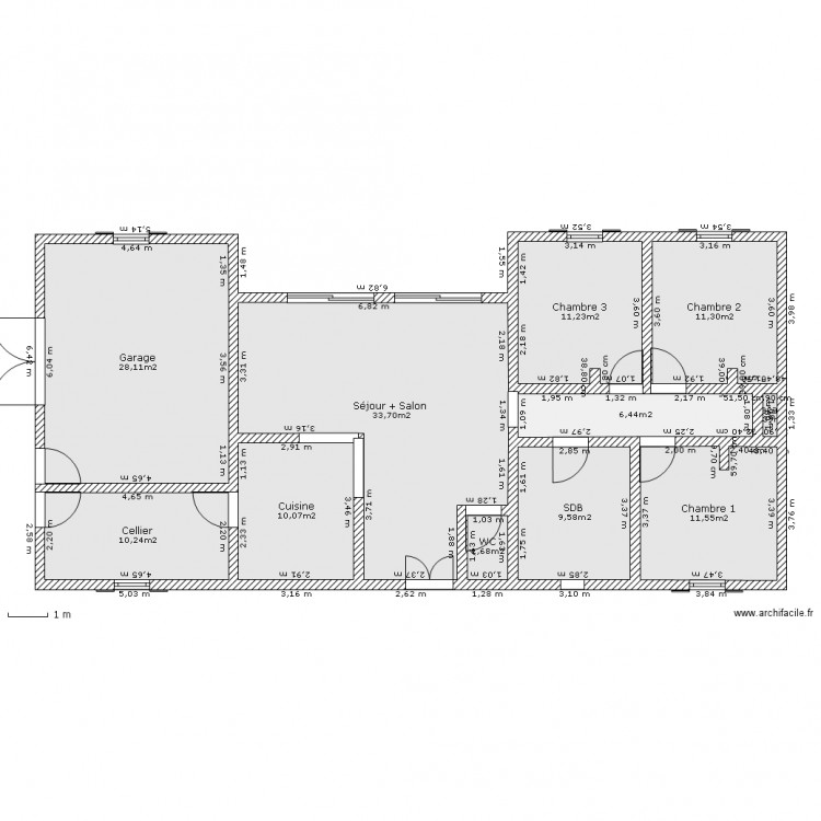 Maison 3. Plan de 0 pièce et 0 m2