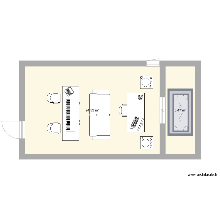 studio enregistrement. Plan de 0 pièce et 0 m2