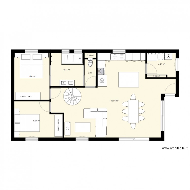 Maison Poilley. Plan de 0 pièce et 0 m2