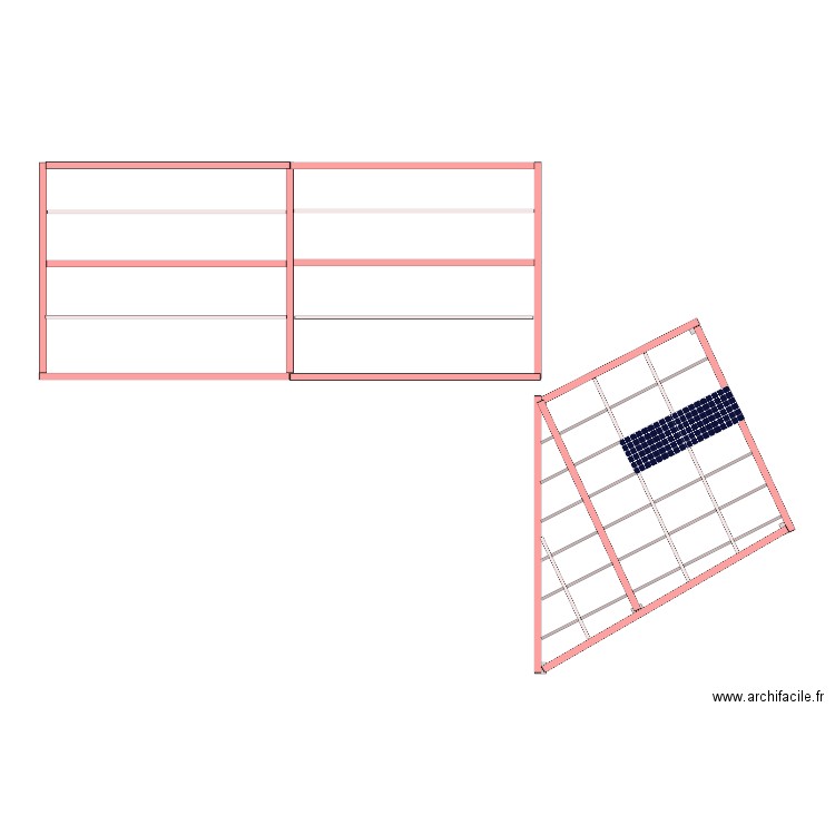 CARPORT 2 + 1. Plan de 0 pièce et 0 m2