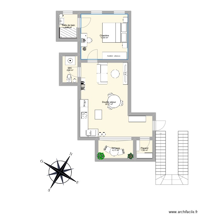 Lisala. Plan de 0 pièce et 0 m2