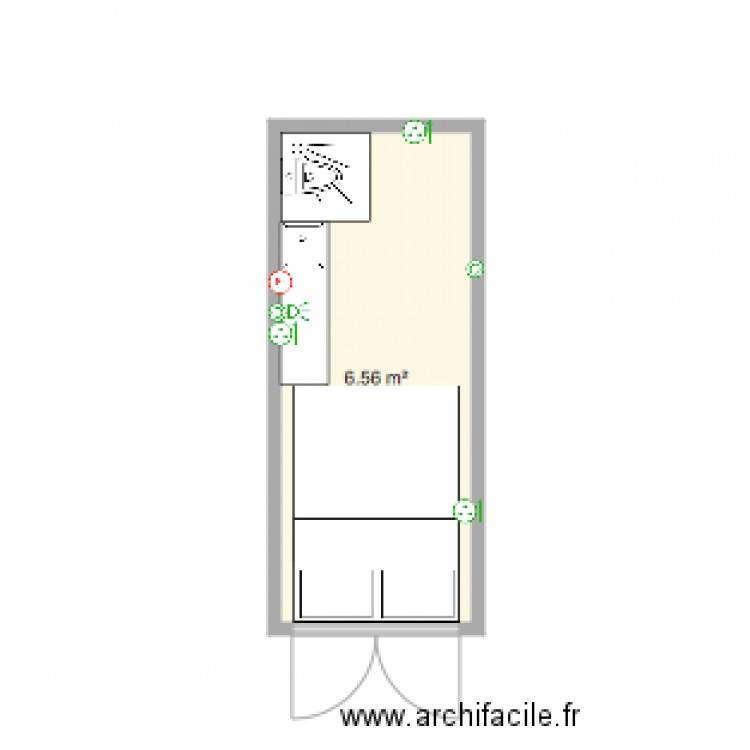 Camion isolé électrique. Plan de 0 pièce et 0 m2