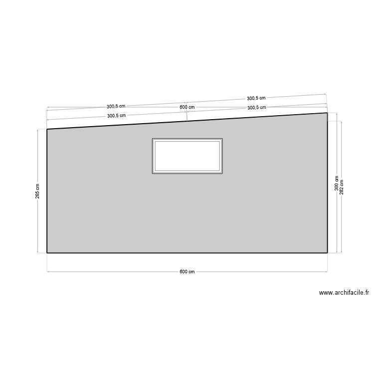 VUE DE DERRIERE. Plan de 0 pièce et 0 m2