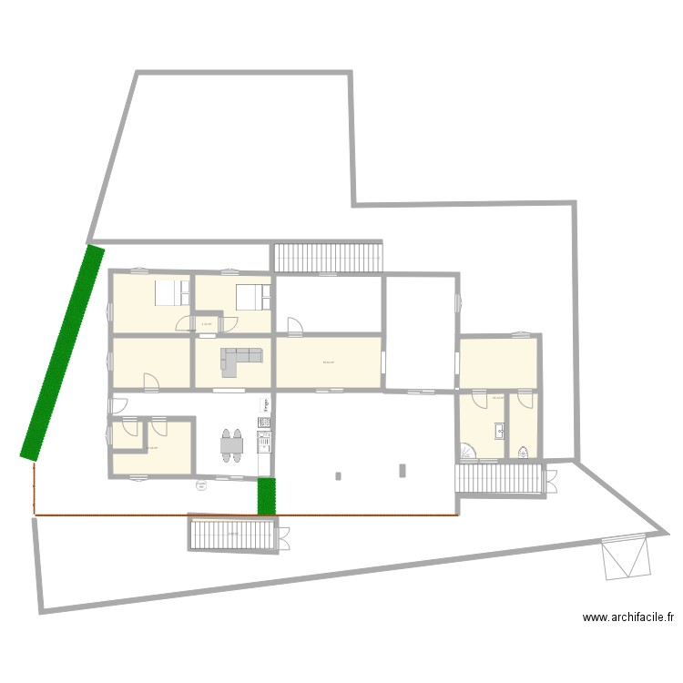 Projet Division . Plan de 0 pièce et 0 m2