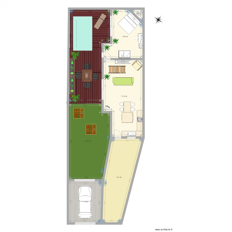 maison marguerittes. Plan de 0 pièce et 0 m2