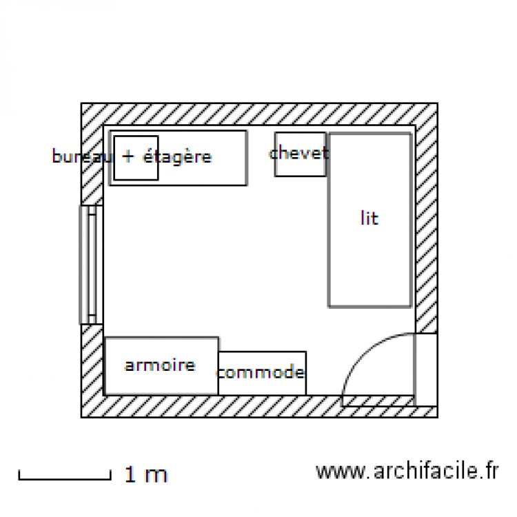 chambre enfant. Plan de 0 pièce et 0 m2