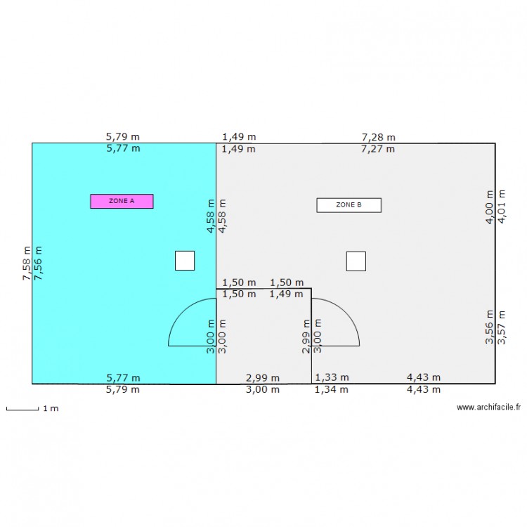 chambre froide. Plan de 0 pièce et 0 m2