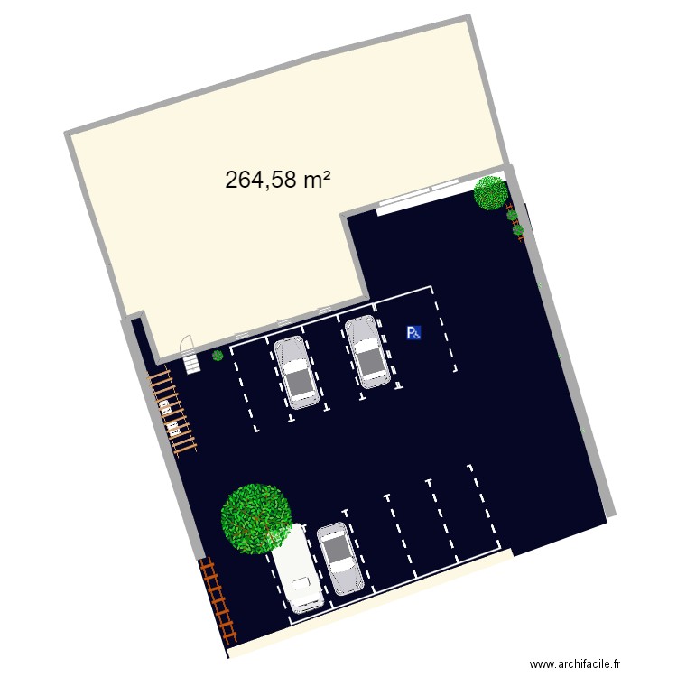 parking pharma. Plan de 0 pièce et 0 m2