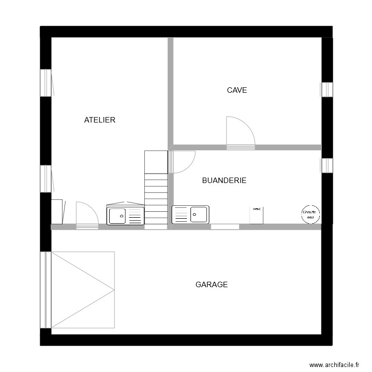 Sous-Sol. Plan de 0 pièce et 0 m2