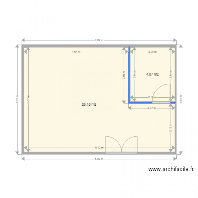 s sol. Plan de 0 pièce et 0 m2