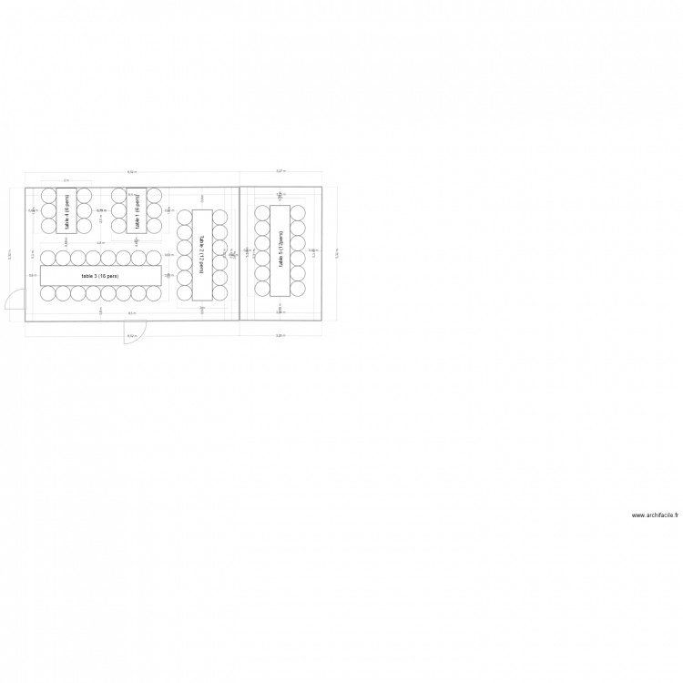 terrasse. Plan de 0 pièce et 0 m2