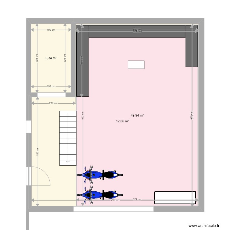 Childé st paul rdc. Plan de 0 pièce et 0 m2