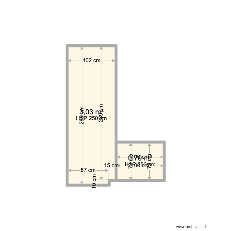 Appart. Plan de 0 pièce et 0 m2