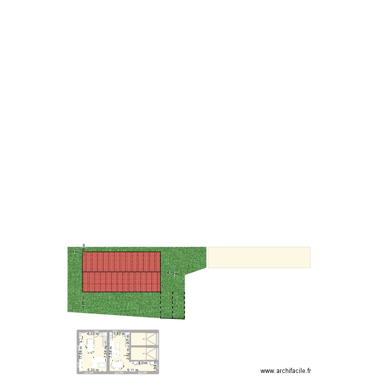 Chambly - Permis accordé. Plan de 0 pièce et 0 m2