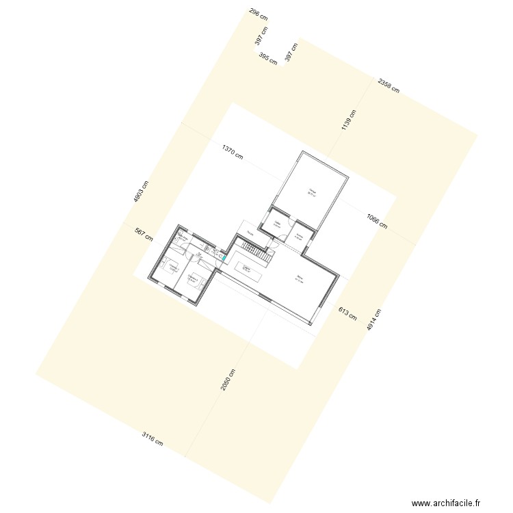 PLan Maison Brié. Plan de 0 pièce et 0 m2