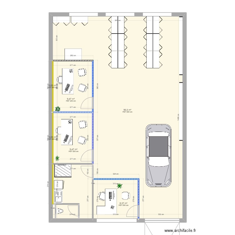 Bureau V5. Plan de 0 pièce et 0 m2