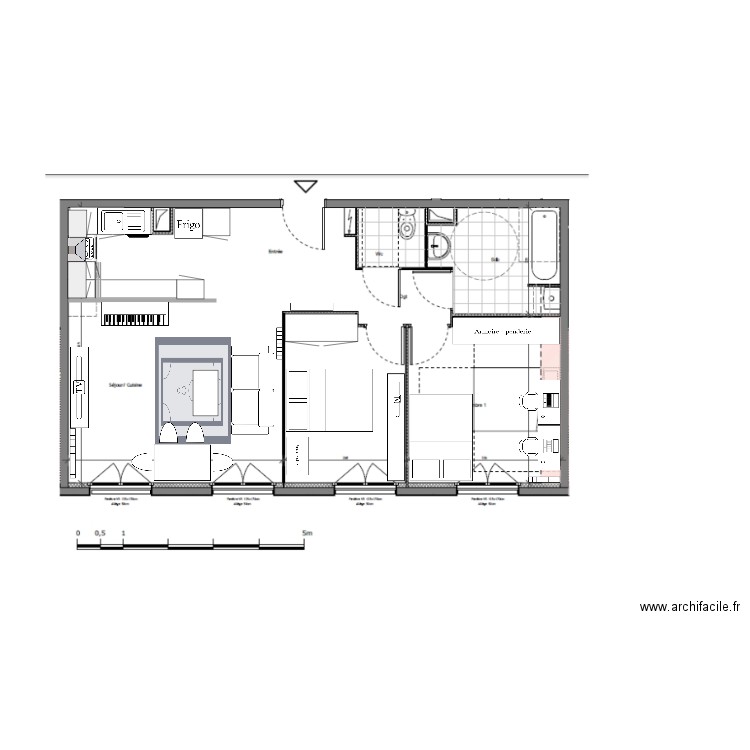 plan sebastopol 2. Plan de 0 pièce et 0 m2