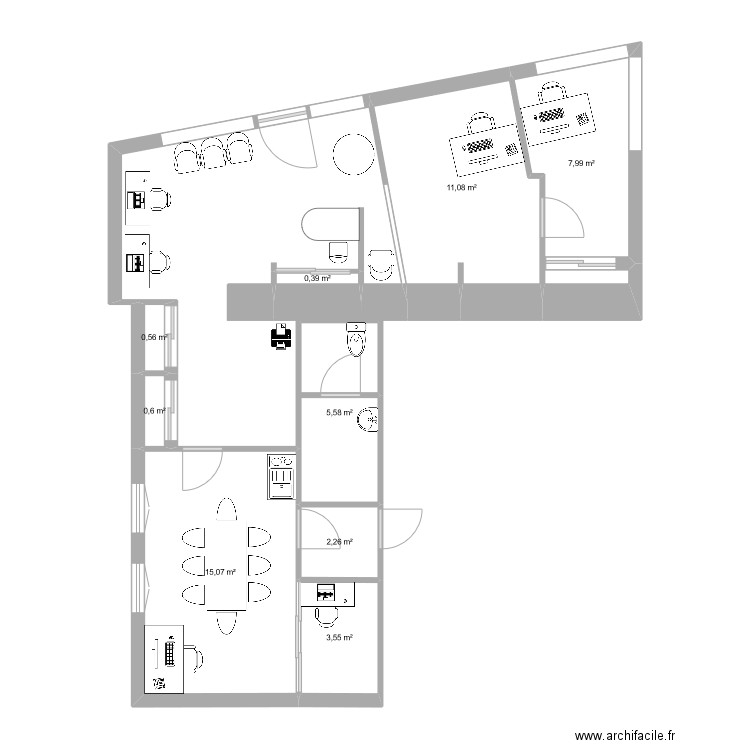 PLAN MERMOZ. Plan de 0 pièce et 0 m2