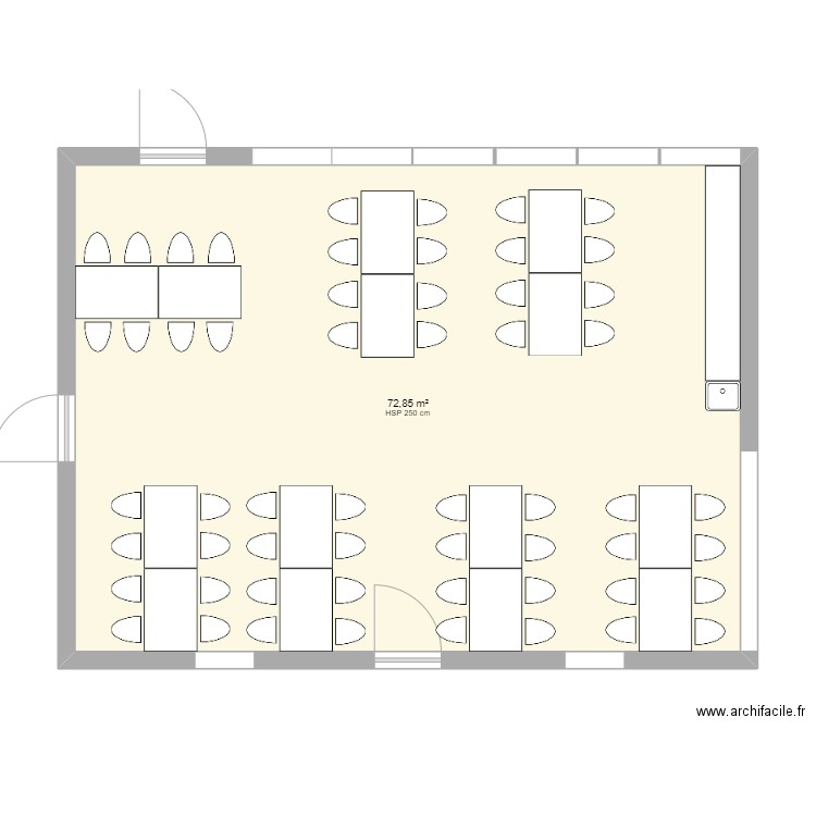 Salle à manger coat Ermit. Plan de 0 pièce et 0 m2