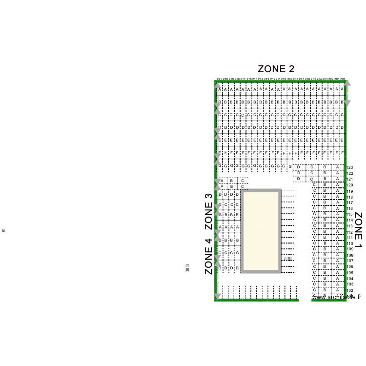 PLAN NANTE. Plan de 0 pièce et 0 m2