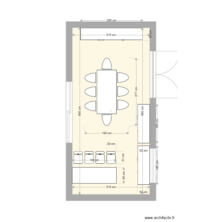 Idée veranda SàM. Plan de 0 pièce et 0 m2