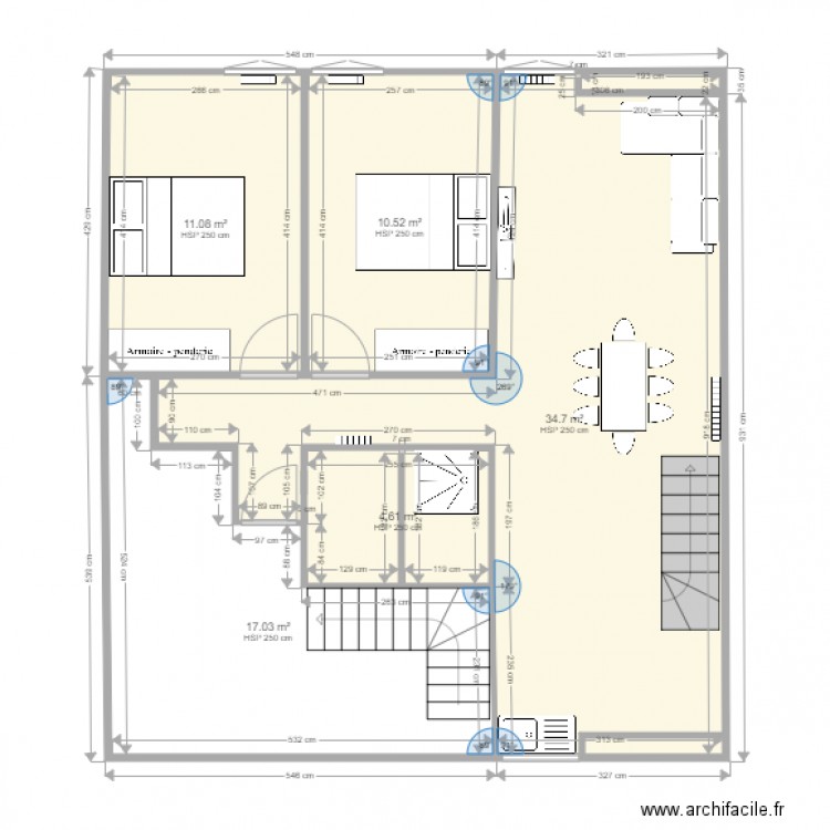 la boule. Plan de 0 pièce et 0 m2