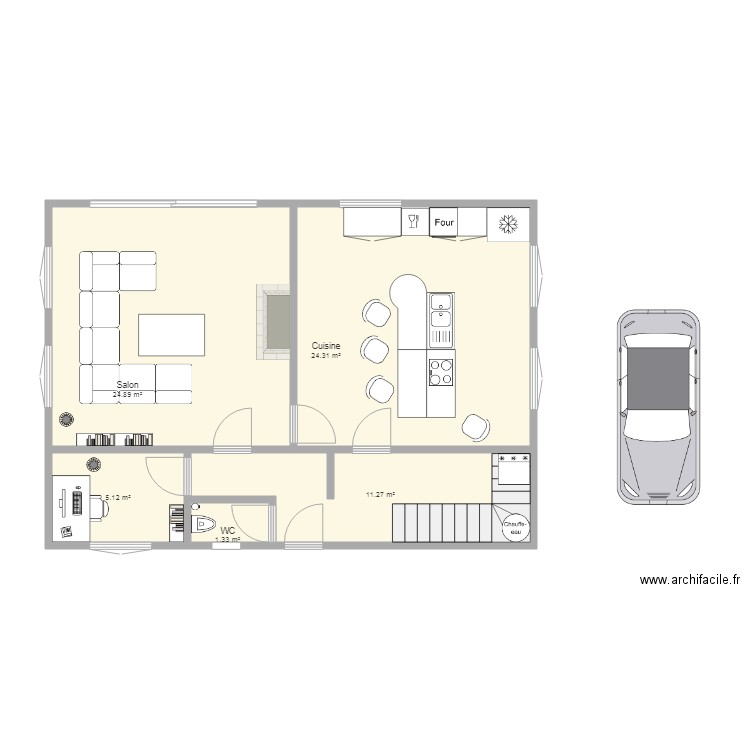 Pla . Plan de 0 pièce et 0 m2